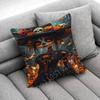 Mexico Skull Girl Catrina Rose Throw Pillow Case For 50x50cm 30x30cm 55x55cm 45x45cm 40x40cm Square Bed Pillowcase Cover
