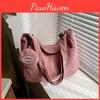 Chic Corduroy Tote Bag For Women With Versatile Crossbody And Handheld Options Available