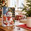 2D Acrylic Christmas Ornaments Pack Snowman Hanging Decor Set