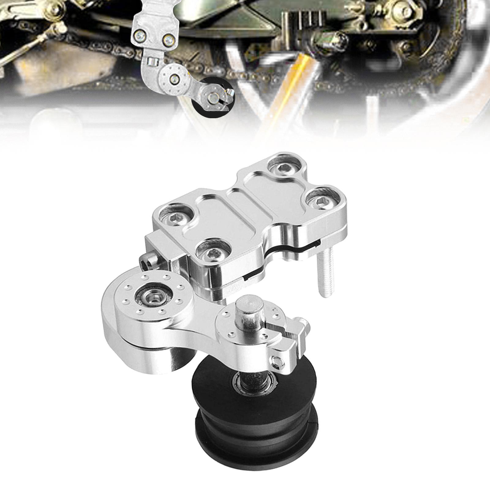 

Universal Motorbike Chain Adjuster Professional Aluminum Alloy Tension Adjustment Tool for Offroad Bikes серебряный