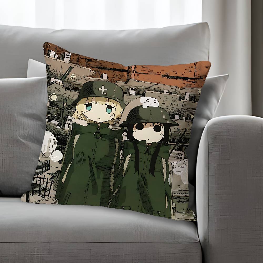 

Girls LLast TTours Anime Celebrity Merchandise AllMatch Printed Pillow Case Sofa Car Office Room Decoration Protector 30x30 cm