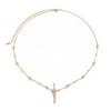 Sexy Rhinestone Fringed Pendant Waist Chain Bodychain Simple Round Bead Chain Navel Nail Waist Jewelry