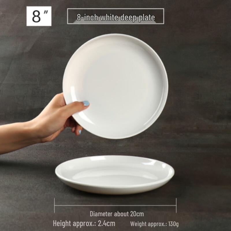 Melamine Round Deep Plate