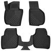 8020034 - 3D Rubber Floor Mats, High Edge, Fits: Skoda Superb II (3T) (2008-2015)