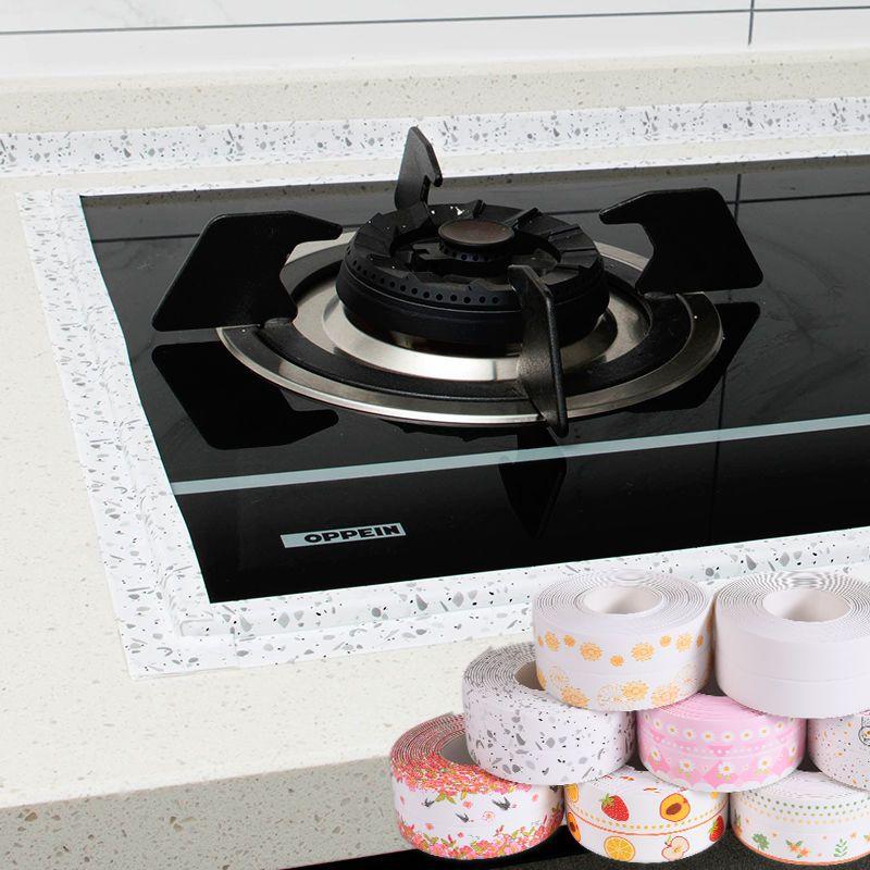 Kitchen PVC Waterproof Wall Paste Beauty Seam Paste Mildew Proof Tape Bathroom Sink Seamless Paste Tape