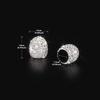 4 Pcs/Set Rhinestone Car Wheel Tire Valve Caps Tyre Rim Stem Covers Airdust Waterproof  For Automobiles Motorcycles Trucks Bikes
