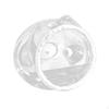 Space Capsule Pet Bed Cat Supplies Transparent for Kitty Kitten Cats Without Flannel Door