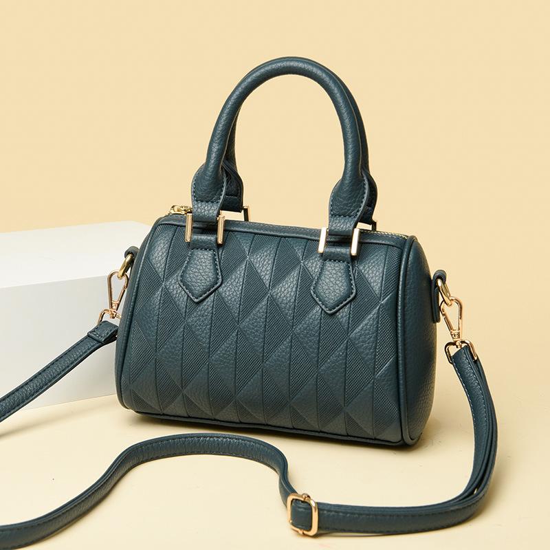 Bags Women's Bag 2025 New Fashion Boston Pillow Bag Trendy Versatile One Shoulder Crossbody Versatile Temperament Handbag