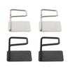 Wandmontierter Gewichtswaagen-Aufbewahrungshalter Spurloser selbstklebender Halter Platzsparend Universal-Organizer für Badezimmer Heim-Fitnessstudio