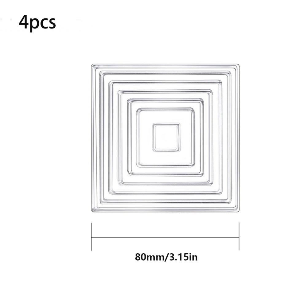 4pcs Shock-Absorbent Ccutting board feet Self Adhesive Feet Pad Portable Silicone Pads  Appliances