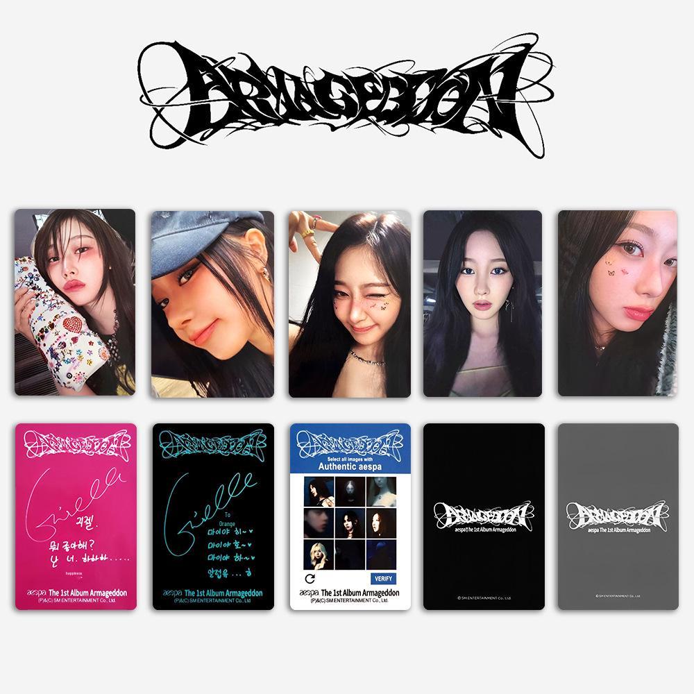 Aespa's 1st Full Album Armageddon Pop-up: Yujin Special Random Card POB