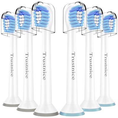 Trustnice Mini Replacement Brush Set for Philips Sonicare Electric Japanese 6 Brushes Toothbrushes, Compact, Size,