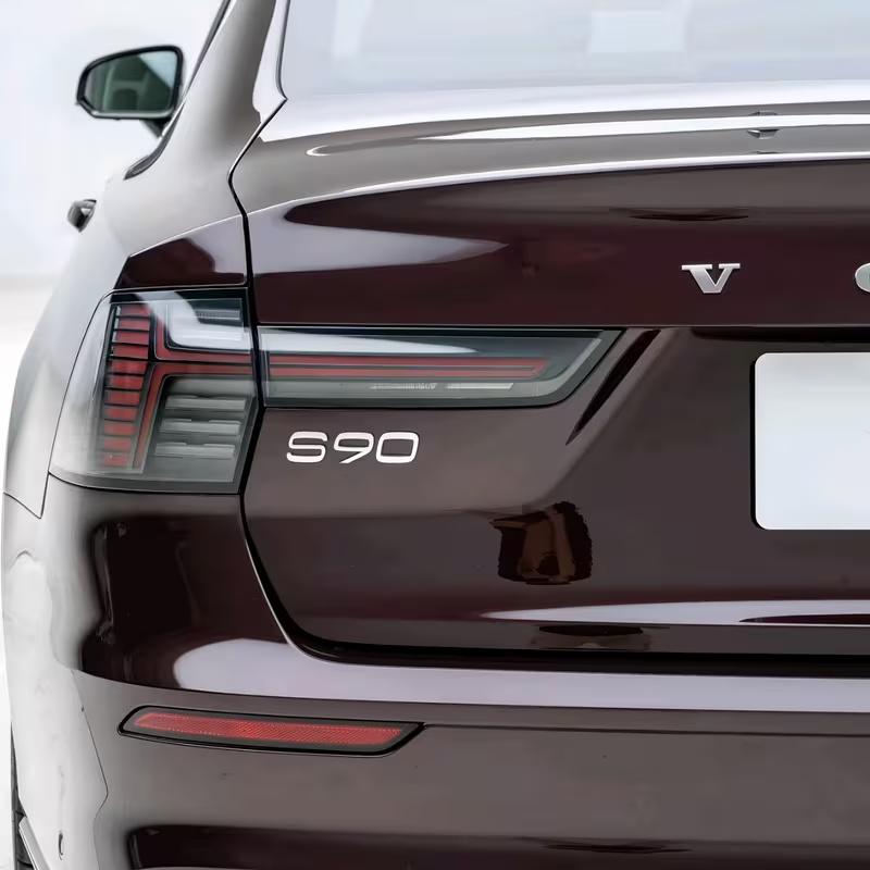1pc 3D Chrome ABS S40/S60/S80/S90 Car Rear Trunk Emblem Badge Sticker