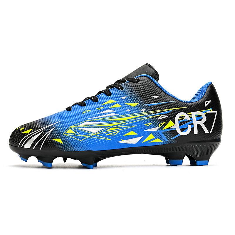 Low-top football shoes for boys and girls, elementary school students, teenagers into artificial turf long nails fg broken nails training shoes