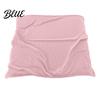 Portable Office Nap Blanket Striped Fleece for Bed Ribbed Throw Couch Thickened Warm Bed Soft Breathable Cozy Blankets Lightweight Plush