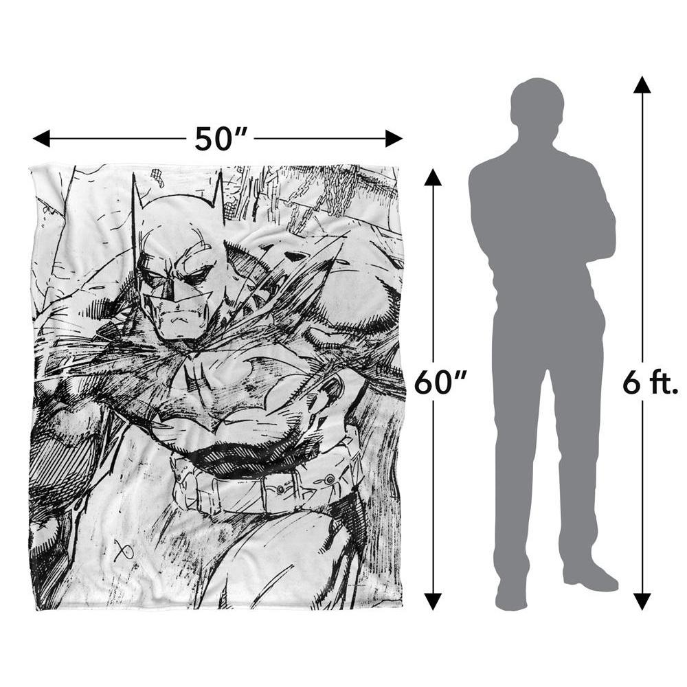 Batman Sketch Blanket