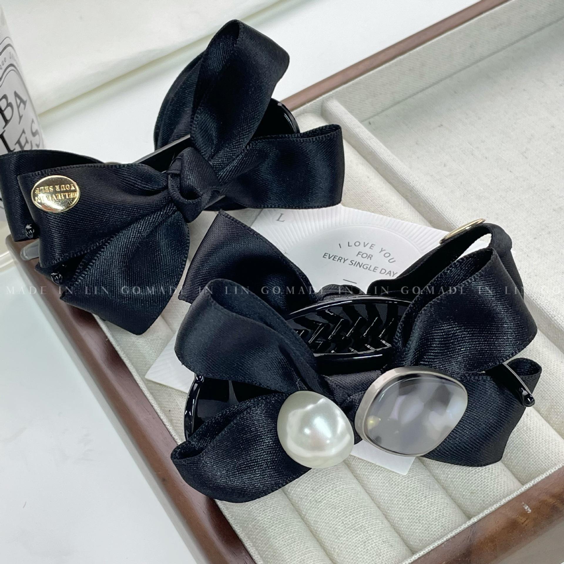 

Premium Dual-Side Bow Clip: Secure Hairpin for High Ponytails