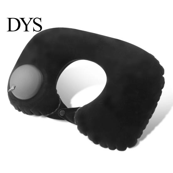 Inflatable U-shaped Pillow Neck Waterproof Built-in Pump Fatigue Relief Outdoor Traveling Car Airplane for Daily Use U Shaped Travel