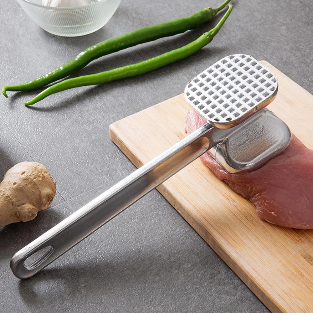 Aluminum Meat Tenderizer Hammer, Dual Sided Steak Hammer, Kitchen Meat Mallet for Tenderizing Beef Pork Chicken, 4 Sizes Available
