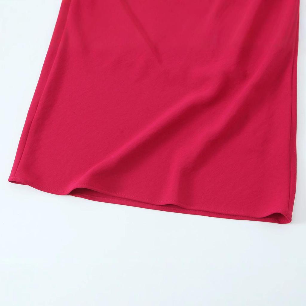 Spring 2025 Women's European & American Gold-Embellished Fashion Top