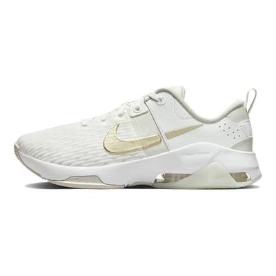Zoom Bella 6 Premium Summit Beyaz Altın Kadın Spor Ayakkabıları Deniz Camı Açık Limon Bükümü Metalik Altın Yıldız FJ1589-100