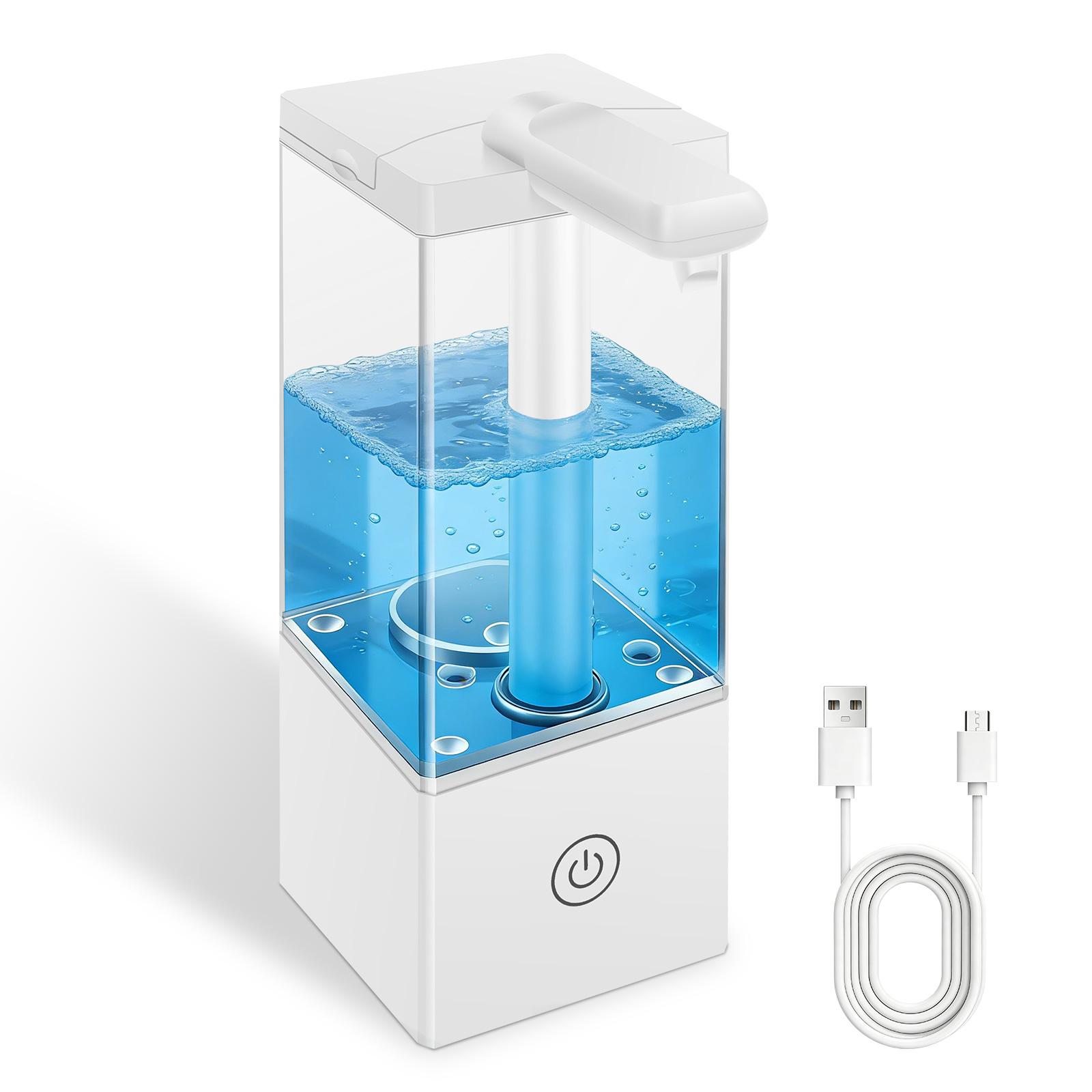 

Automatic Soap Dispenser Touchless USB Rechargeable Smart Hand Sanitizer Body Wash Shampoo Applicable To Kitchen And Bathroom