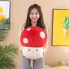 Toy Plush Mushroom Soft Stuffed Doll Cartoon Kids Bedroom Decor Birthday Gift