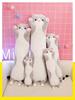 Long-shaped cat Playmat Pillow for Women to Sleep On, Plush Toy Doll for Girls, Large-sized Companion Sleep Doll