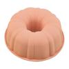 Moule à gâteau rond en silicone antiadhésif de 10 pouces, plat de cuisson rond de qualité alimentaire pour gâteaux à la gelée, brownies, pain, résistant à la chaleur, design flexible, rose