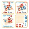 Mini Advanced Tic Tac Toe Board Game for Family Fun Interactive Puzzle Game Perfect for Friends Party Birthday Gifts