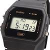 CASIO F-91WB-8A digital unisex watch, cheap Casio, dark gray, biomass plastic band, no gift box, simple packaging