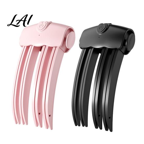 Hair Styling Accessory 2Pcs Cordless Heated Volume Clip Root Lifter Comb for Fine Flat Professional Tool Bangs Styling USB Rechargeable Volumizing