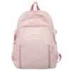 Ladies Casual Pink Women Kawaii New Nylon Laptop Backpack Stylish Girls Travel Backpack Stylish Cute Girls College Backpack