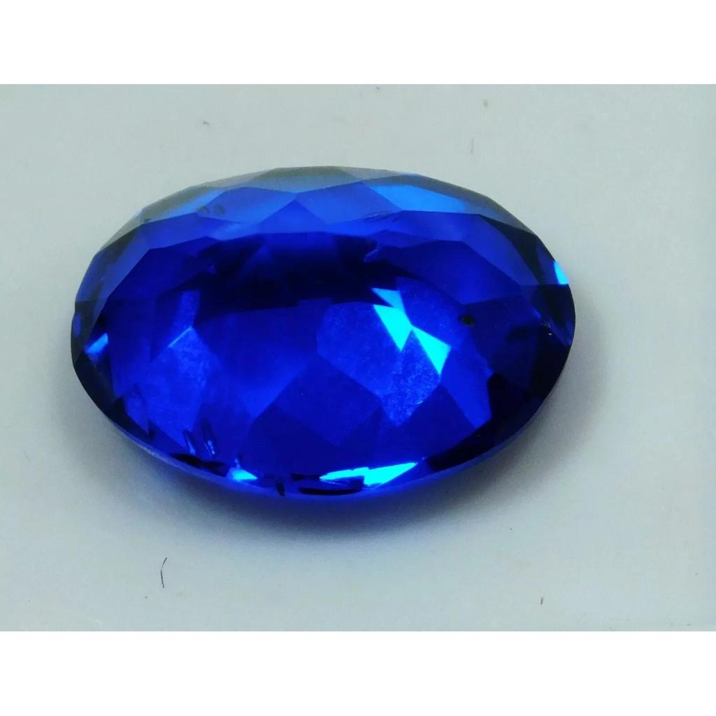 8-10 Ct Blue Cobalt Spinel Oval Cut Beautiful Certified Loose Gemstone