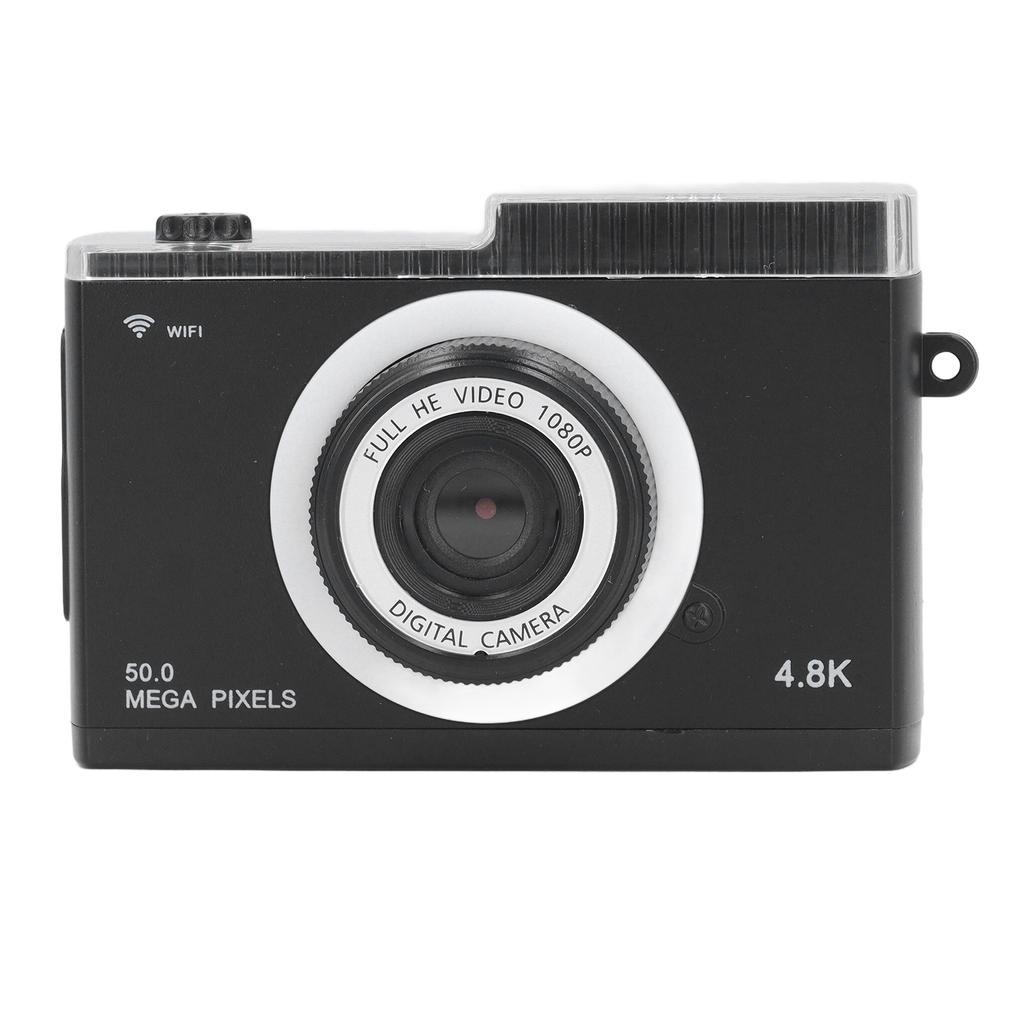 1080P 48MP Digitalkamera 2,4-Zoll-IPS-Bildschirm Kompakte kleine Kamera mit 8-fachem Digitalzoom MP3-Player V