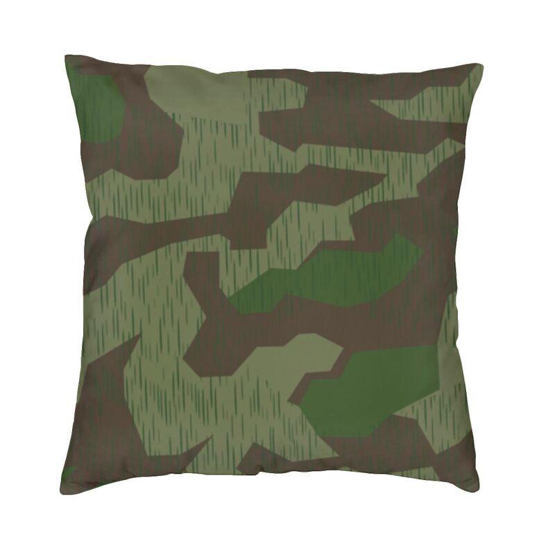 Jigsaw Puzzle Lover Pieces Camo Pattern Puzzler Woodland Luxury Pillow Cover Living Room Decoration Camoflage Cushions for Sofa