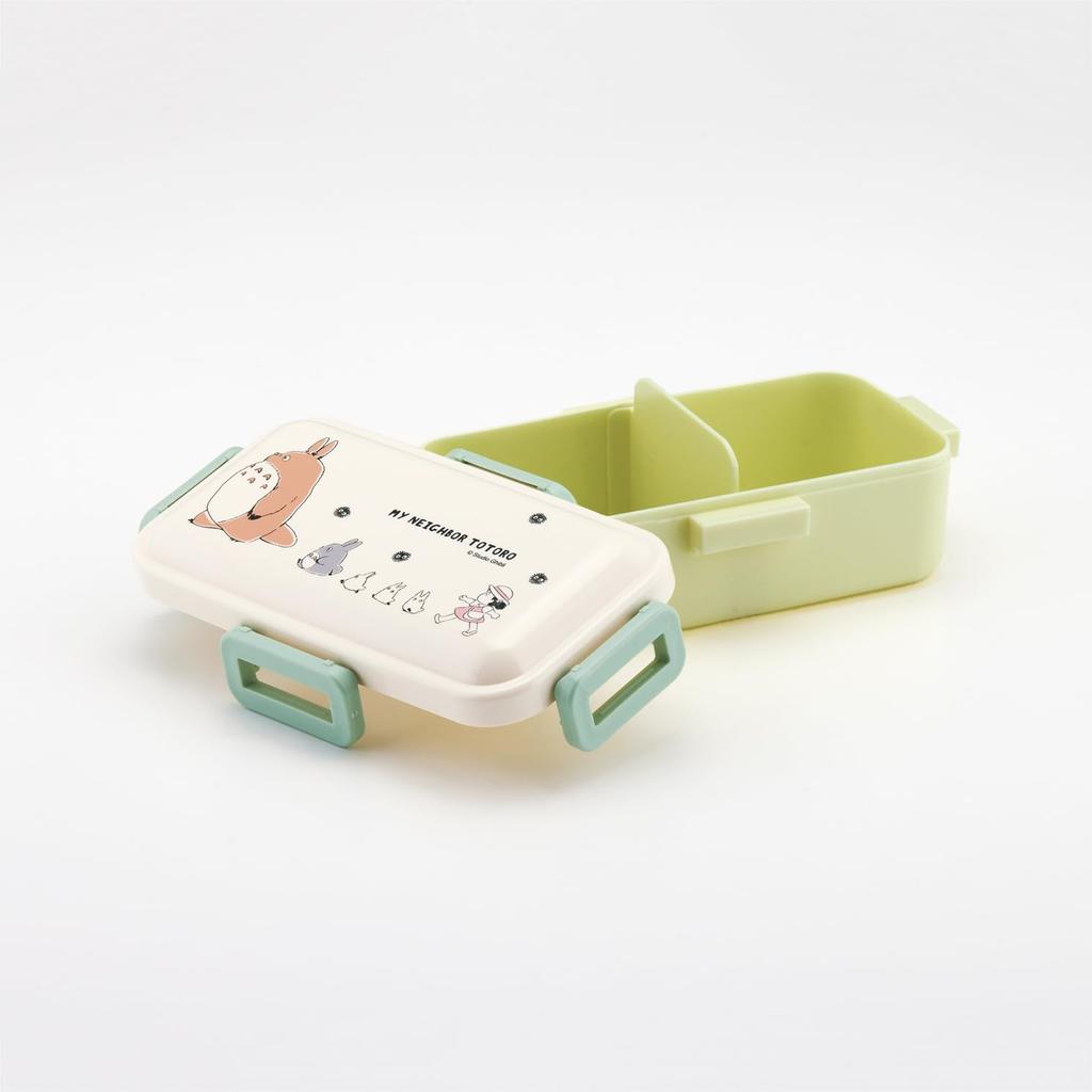 Skater Mittagessen Flauschig Verpackung Spülmaschine Mikrowelle Hergestellt in Ghibli Mein Nachbar Totoro Marschierendes Design Box, Design, 1-stöckig, 530ml, Sicher, Sicher, Japan,