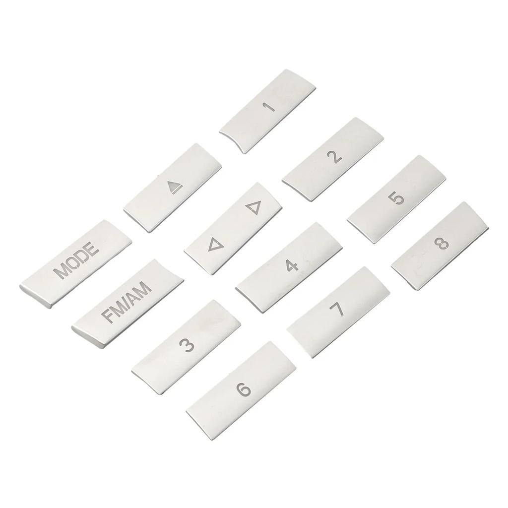 12x Center Console Trim Getriebe Shift Panel Abdeckung Rahmen Aufkleber Für BMW 5 6 7 Serie 5GT F10 Chrome Interior Taste kappe