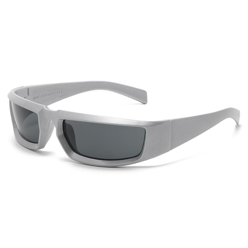 Y2K Sonnenbrillen für Damen Herren Unisex Steampunk Sport Punk Brillen Mode Zukunftsstil