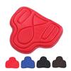 Saddle Pad PU Leather Close Fit Shock Absorbing Thickened Breathable Western Saddle Pad for Equestri