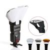 Universal Speedlight Flash Diffuser with 3 Light Bounce Colors Reflector Cards