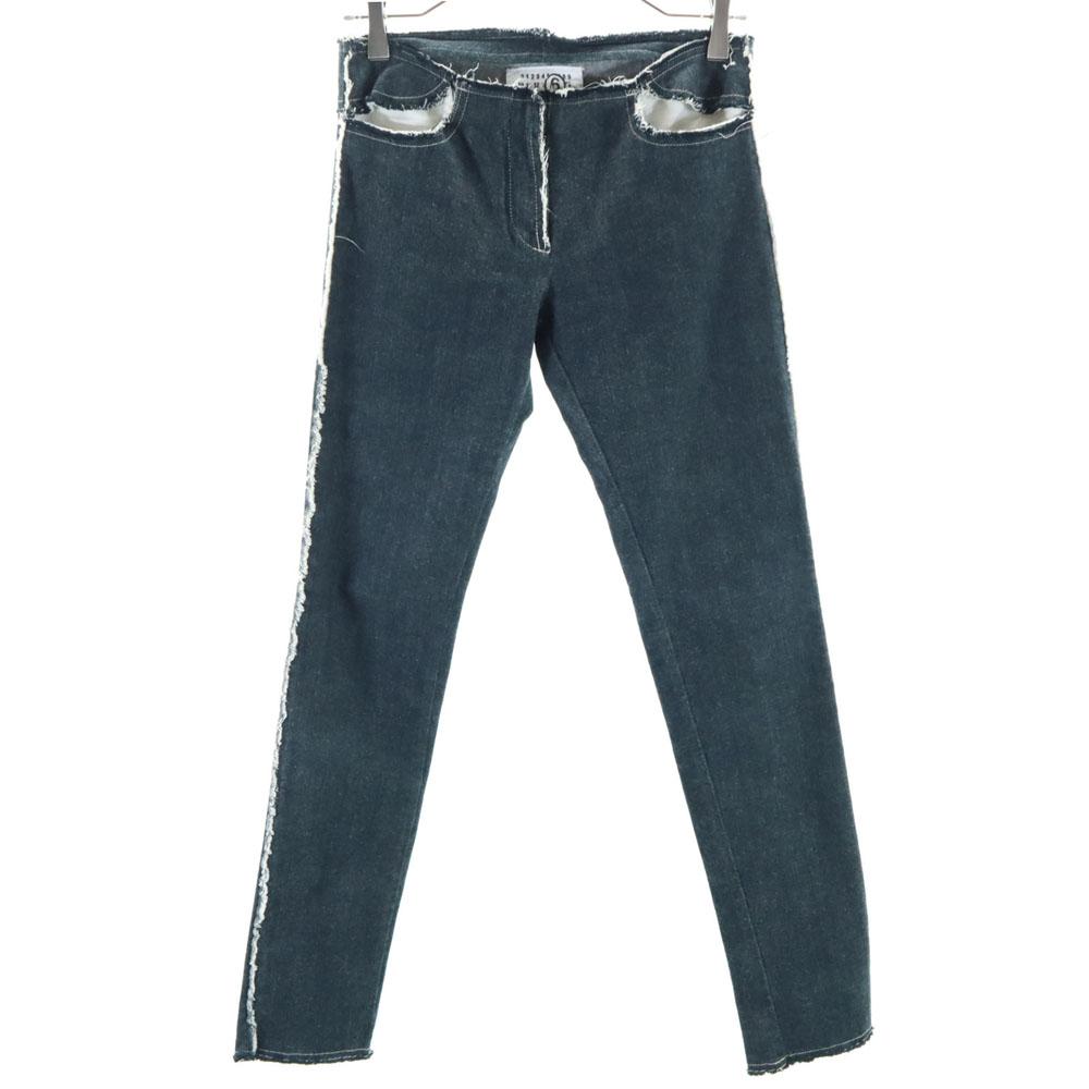 

MARTIN MARGIELA Прямые джинсы 36 черный Женские Б/у