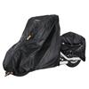 Feestars Motorcycle Cover, Waterproof, Thick, 500D & Zipper, 500D, Tear Resistant, Large Bike Cover,