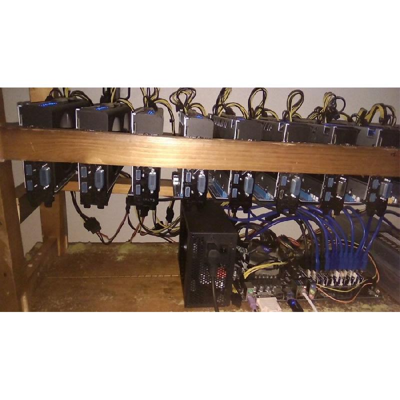 2600W Mining Power Supply For 8 Graphics Card 1060/1070/370/470/570/580/380/480