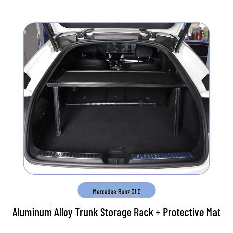 Mercedes-Benz GLC SUV Trunk Storage Rack Extension and Load-bearing Partition Box
