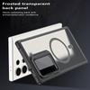 Magnetic Shockproof Phone Case for Samsung Galaxy S26 S25 Ultra S24 Plus S23 FE Invisible Bracket Acrylic Lens Protection Cover