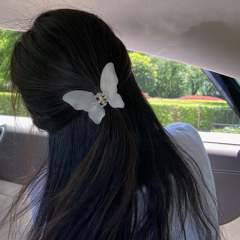 Summer Fairy Butterfly Shark Hair Clip - Small Stylish Headdress for Women