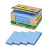 3M 75 X 100 Sheets X 20 Certified Compliant with the Green Purchasing Post-it Notes, Thin, Blue, 25mm, Pads, 5001-B. Eco-mark Product, Law.
