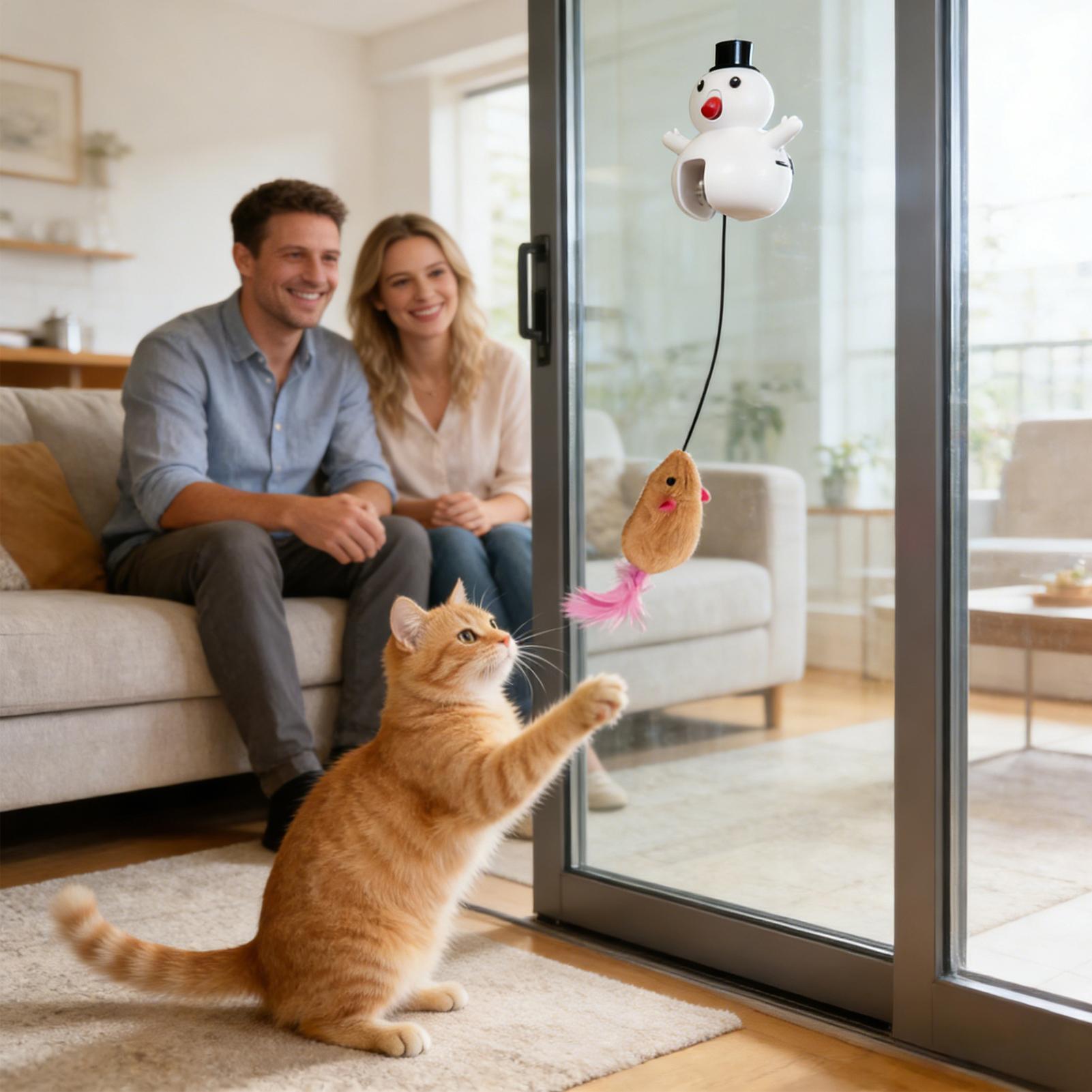 

Движущаяся игрушка для кошки Автоматическая Умная Интерактивные игры Игрушки для обогащения кошки Движущаяся мышь Для стимулирующей игры Упражнения Маленькая Большая China Mainland