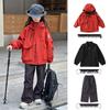 Girls' 3-in-1 Windbreaker Jacket, Spring/Autumn 2025, Stylish Bright Color Top for Big Kids